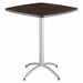 Bistro Table Walnut 42 in H