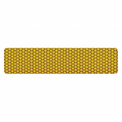 Reflective Tape Yellow 9 in L 2 in W