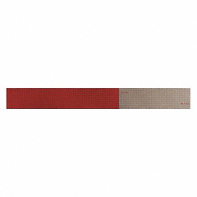 Reflective Tape Red/White 18 in.L 2 in.W