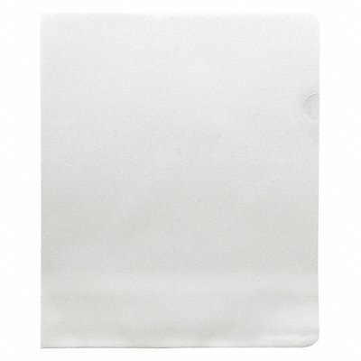 File Jacket Clear 8-1/2 x 11 in PK25