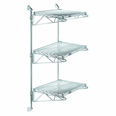 Wire Wall Shelf 54x18x60in ShlfCap 300lb