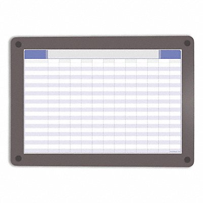 Glass Dry Erase Board 18-1/2 in H Glass