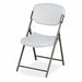 Folding Chair 12 in Back H Platinum PK4