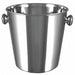 Wine Bucket 7 3/4 in H SS Silver