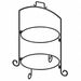 Plate Stand 19 x 20.5 x 25 in 2 Tier
