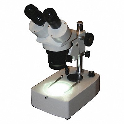 Dual Mag Stereo Microscope 6-1/2in W LED