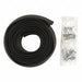 Door Bottom Seal Rubber Black 16 ft.