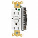 GFCI Receptacle 15A 125VAC 5-15R White