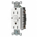Recept Wht 15 A GFCI 2P3W Back Side 1PK