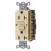 Recept Ivory 20 A GFCI 2P3W Bk Sd 1PK
