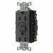 Recept Blk 20 A GFCI 2P3W Back Side 1PK
