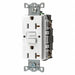 Recept Wht 20 A GFCI 2P3W Back Side 1PK