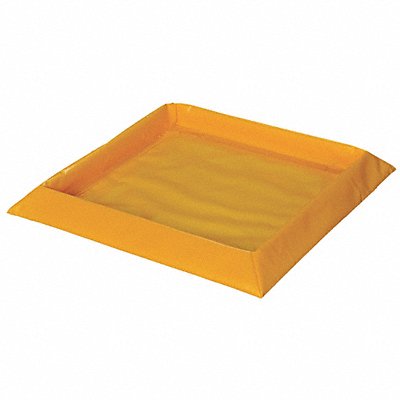 Spill Containment Berm 3-1/2 in.H Yellow