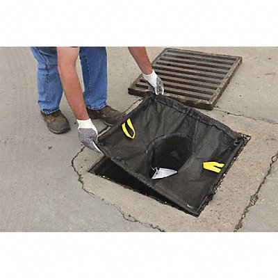 Catch Basin Insert Removes Oils