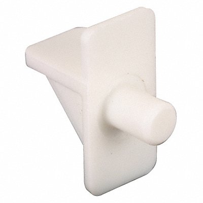 Shelf Support Peg 29/32 in D White PK8