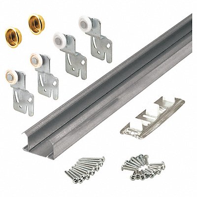 Bi-Pass Closet Track Kit 48 in.L