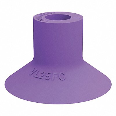 Suction Cup Purple 25mm Dia 16mm H PK5