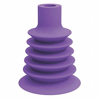 Suction Cup Purple 50mm Dia 63mm H PK5