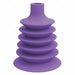 Suction Cup Purple 75mm Dia 93mm H PK5