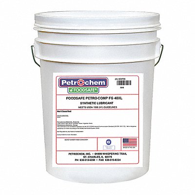 Compressor Oil 5 gal Pail 15 SAE Grade