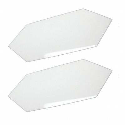 Seam Plates White 3 in W PK2