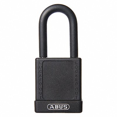 Lockout Padlock KD Black 3 H PK6