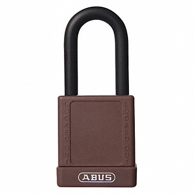 Lockout Padlock KD Brown 1-3/4 H PK6