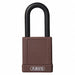 Lockout Padlock KD Brown 1-3/4 H PK6