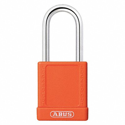 Lockout Padlock KD Orange 1-3/4 H