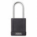 Lockout Padlock KA Black 1-3/4 H PK6