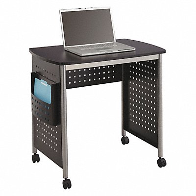 Computer Desk Scoot(TM) Black 30-1/2 H