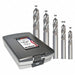 Drill Mil Set 5pc Carbide Bright