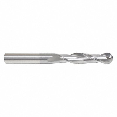 Ball End Mill Single End 3/16 Carbide