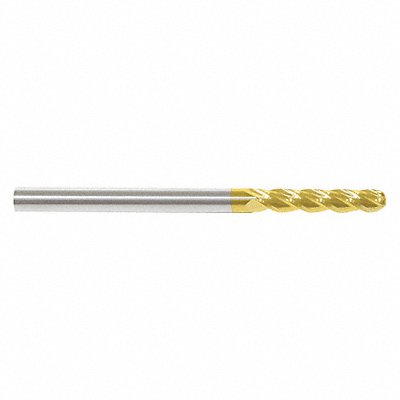 Ball End Mill Single End 1/2 Carbide