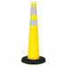 Traffic Cone Yellow with Reflective Tape