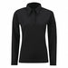 Long Sleeve Polo XL Black Womens