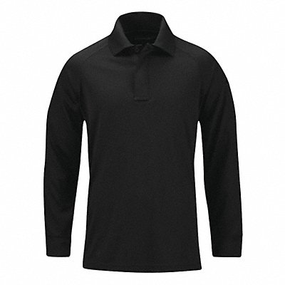 Performance Long Sleeve Polo S Black