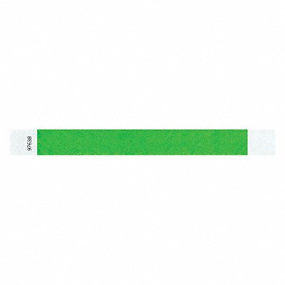 ID Wristband Adhesive Light Green PK500