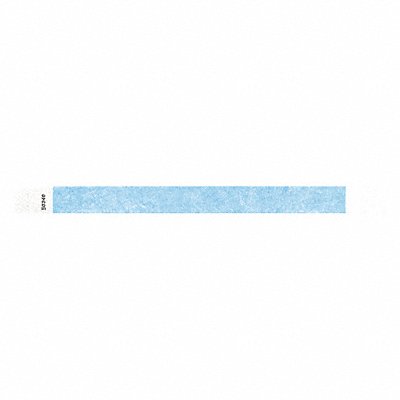 ID Wristband Adhesive Sky Blue PK500