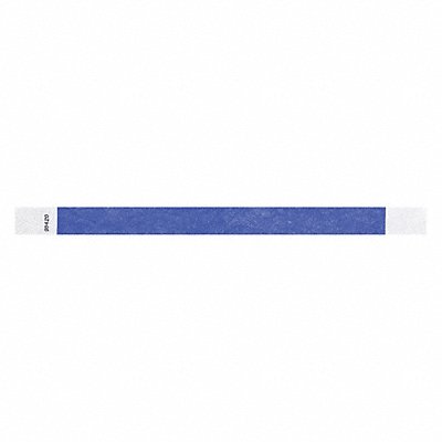 ID Wristband Adhesive Blue PK500