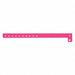 ID Wristband Plastic L-Shaped Pink PK500