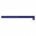 ID Wristband L-Shaped Blue 5/8in W PK500