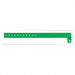 ID Wristband Vinyl L-Shaped Green PK500