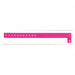 ID Wristband Vinyl L-Shaped Pink PK500