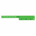 ID Wristband Vinyl Cash Tag Green PK500