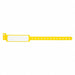 ID Wristband Plastic Wide Yellow PK500