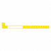 ID Wristband Yellow 1-1/4 in W PK500