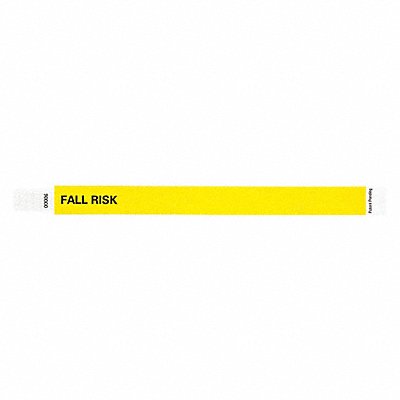 ID Wristband Tyvek Fall Risk PK500