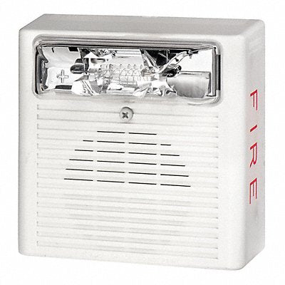 Horn Strobe White 0.480A Ceiling Mnt