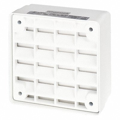 Speaker White Indoor 94dB 8W 24VDC